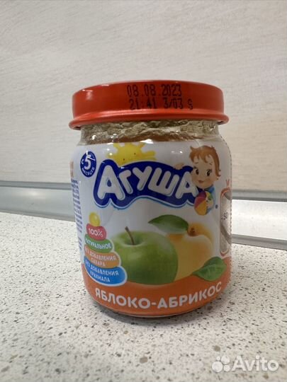 Детское фруктовое пюре агуша (набор)