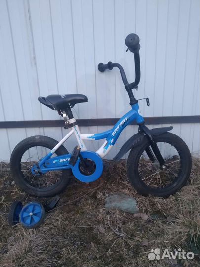 Велосипед d14 с допколёсами