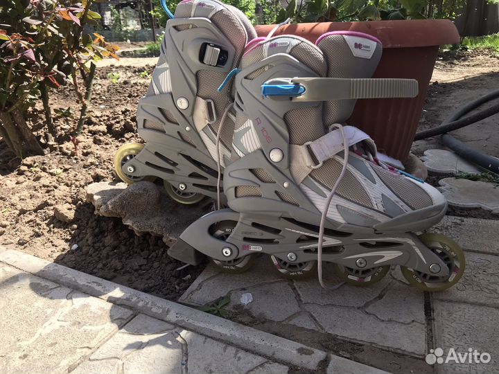 Детские раздвижные ролики 35 38