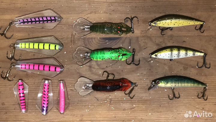 Набор воблеров, вибов