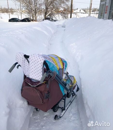 Санки коляска