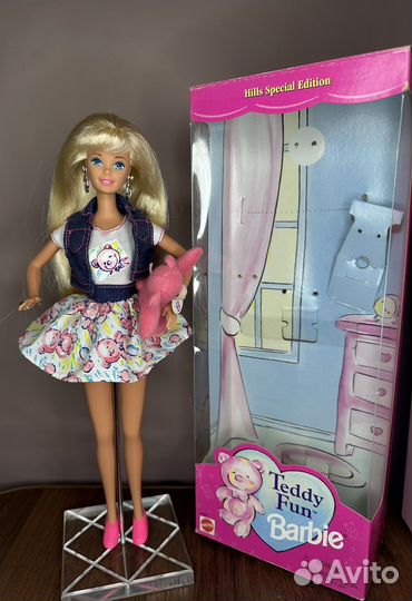 Barbie teddy fun '96 барби 90-х