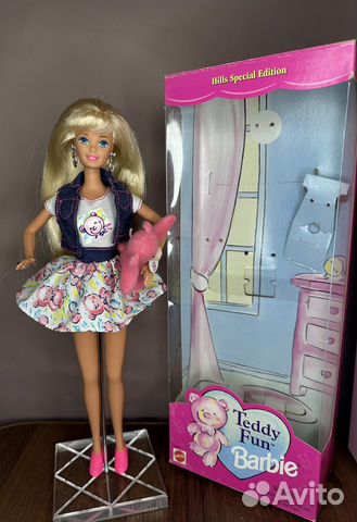 Barbie teddy fun '96 барби 90-х