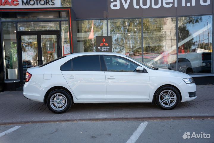 Skoda Rapid 1.6 МТ, 2018, 111 000 км