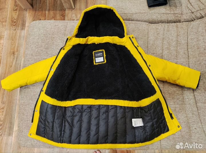 Куртка зимняя на мальчика 128