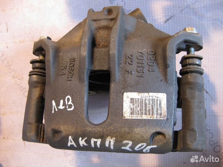 Суппорт тормозной передний Пежо 206 Седан