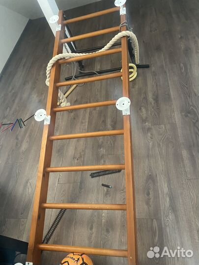 Шведская стенка деревянная бу