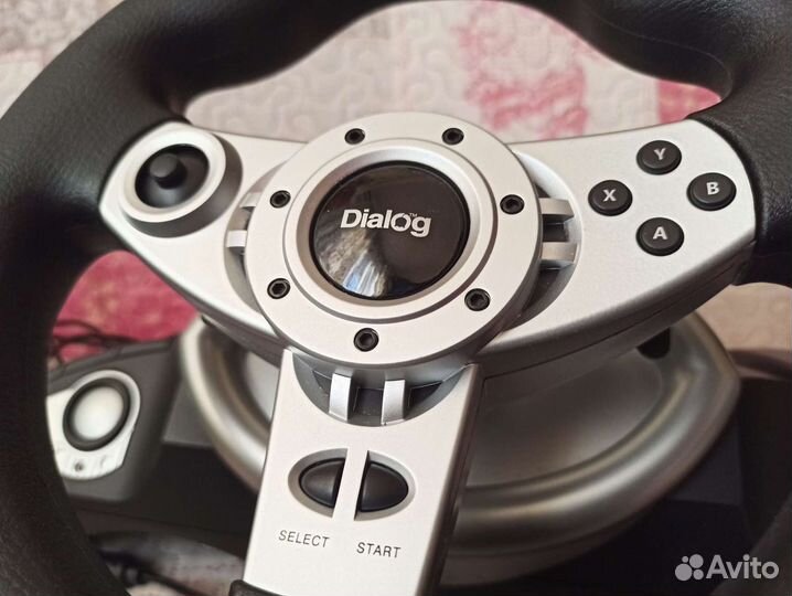 Игровой руль для пк с педалями