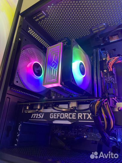 Игровой пк RTX 2060/i3 10105f/32GB DDR4/SSD