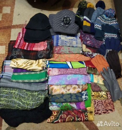 Шарфы и палантины