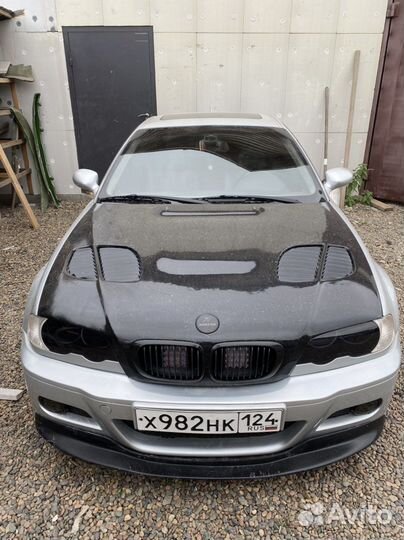 Капот gtr bmw 3 e46 купе