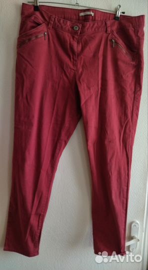 2 пары джинсы женские б/у 58-60 цена за двое