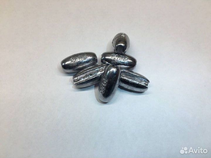 Рыболовные грузила 30 грамм