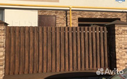 Металлический евроштакетник(5)