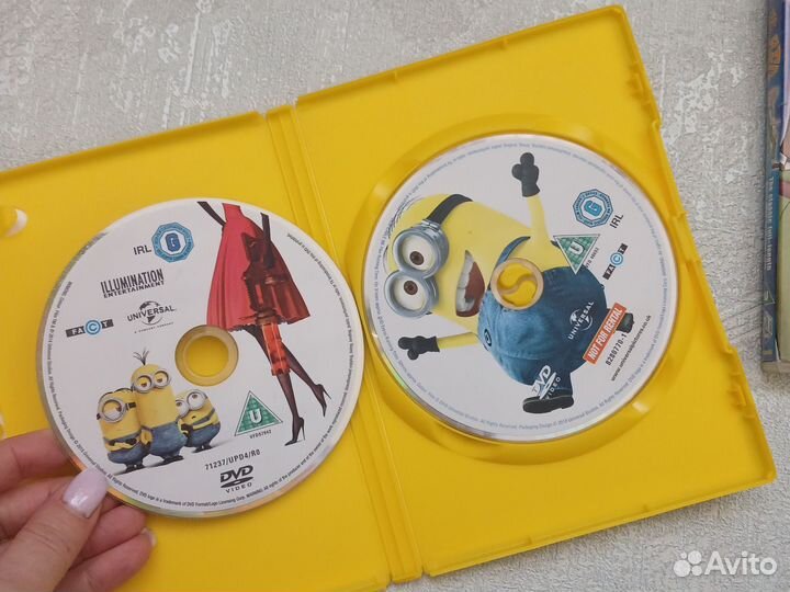 Dvd диски мультфильмы на английском языке