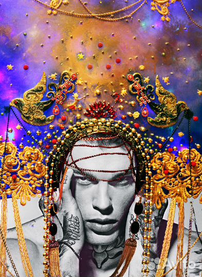 Стилистический головной убор, fashion 