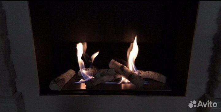 Керамические дрова и камни для биокамина