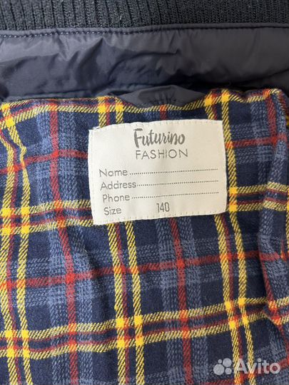 Куртка осенняя стеганая 140