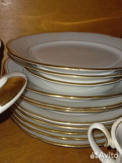 Столовый сервиз гдр на 12 персон Kahla