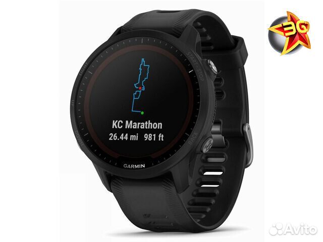 Часы Garmin Forerunner 955 Solar Black 010-02638-2