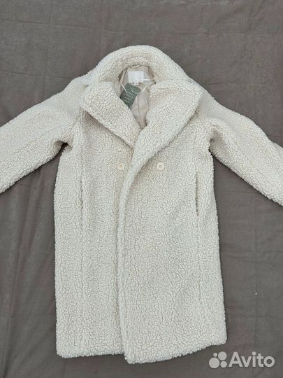 Пальто чебурашка hm, S