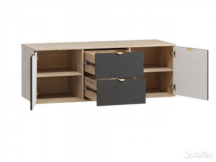 Тв-тумба Монблан-1 Fancy Grafit