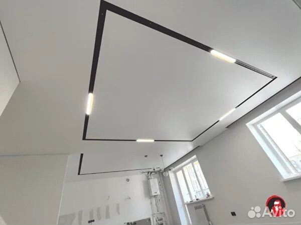 Натяжные потолки без посредников любой сложности