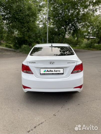 Hyundai Solaris 1.6 МТ, 2015, 117 000 км