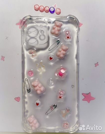 Чехол для Айфон 12 для девушек