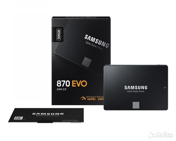 SSD Накопитель Samsung 870 EVO SSD 500 гб