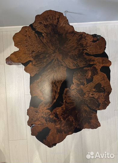 Стол из Эпоксидки и массива дерева от изготовителя