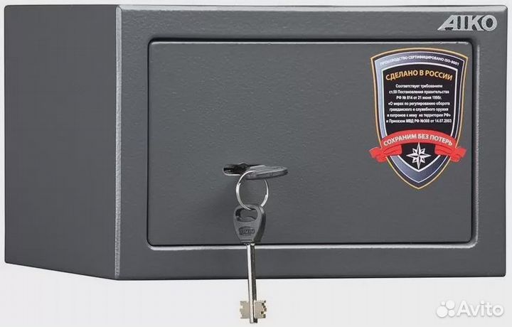 Сейф Aiko TT-170 пистолетный 170х260х230 мм