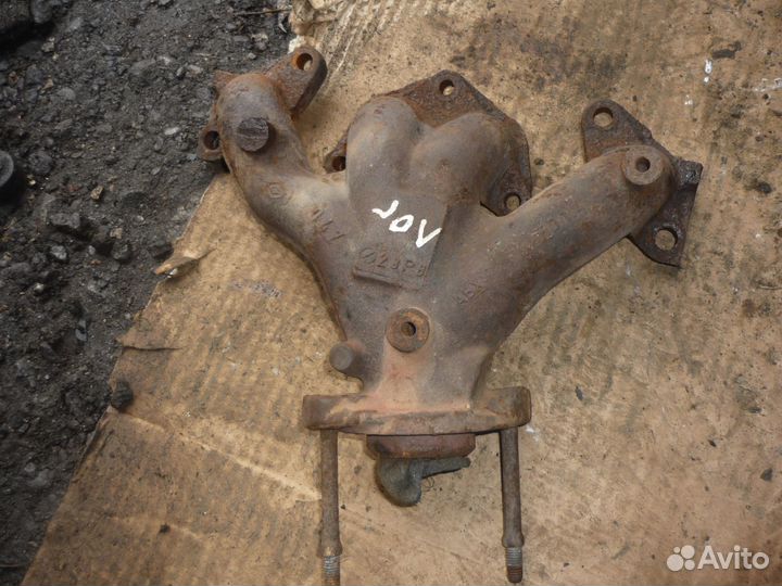 Выпускной коллектор Рено Логан без отверстия