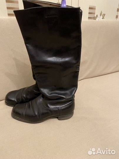 Сапоги офицерские хромовые