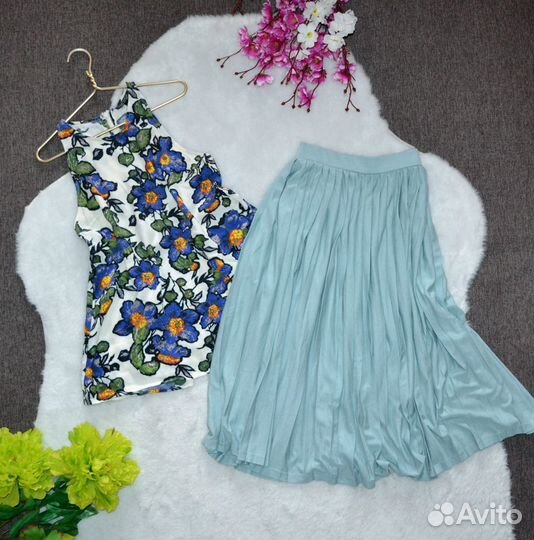 Юбка плиссе