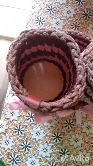 Набор декоративных корзинок