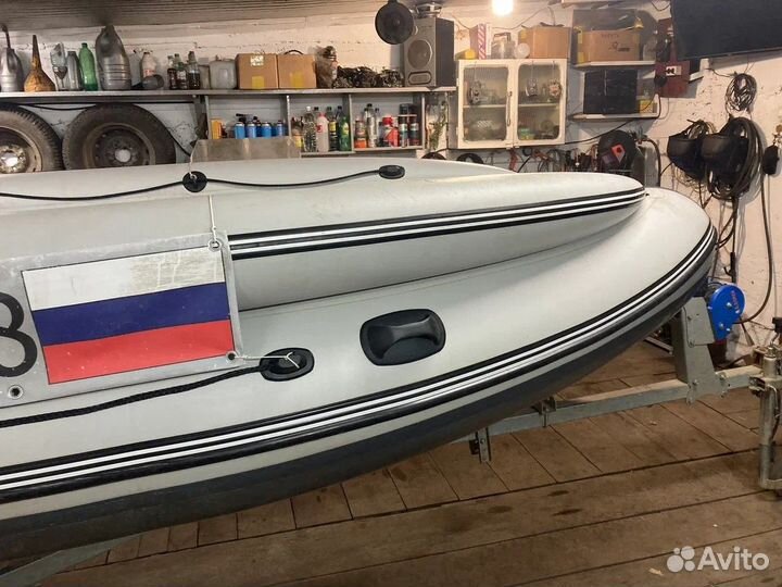Комплект лодка пвх + мотор-водомёт 30 л.с