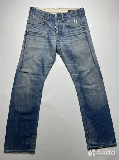 Джинсы G-Star Raw 3301 Distressed Jeans (W32 L32)