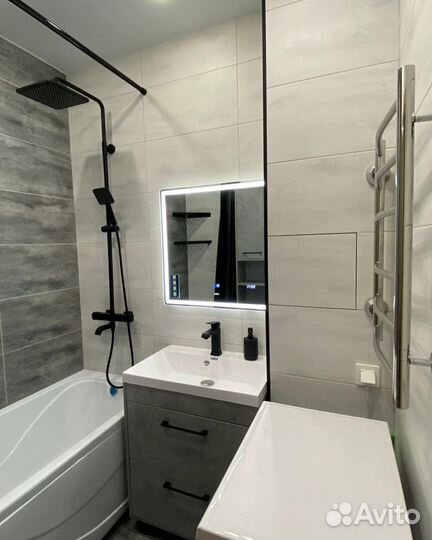 Ремонт ванной комнаты под ключ. За 8-14 дней