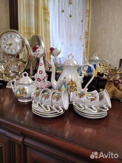 Кофейный сервиз Пастушка. Югославия