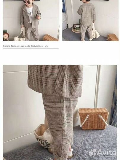 Костюм брюки пиджак для мальчиков