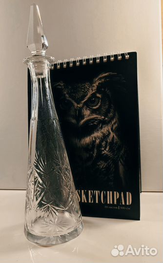 Графин штоф для вина, винтаж СССР