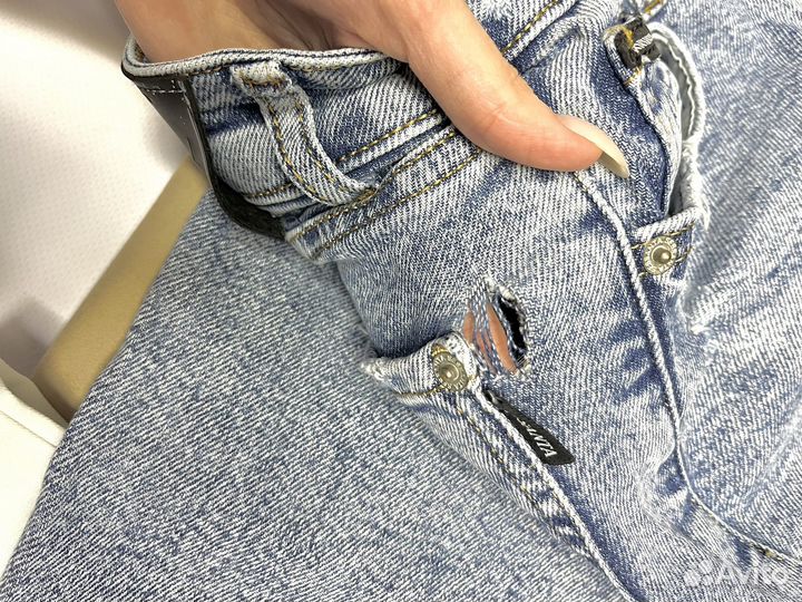 Пакет джинсов для рукоделия - с дефектами (42, 54)