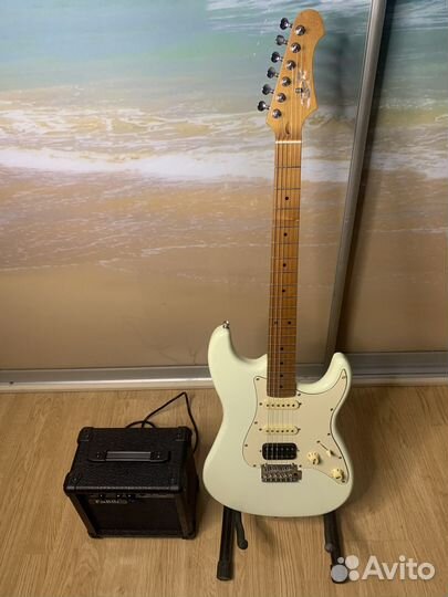 Электрогитара Jet js-400 OW + Комбик10 Ватт