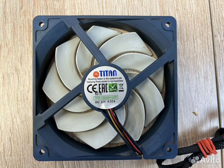 Вентиляторы 120 mm