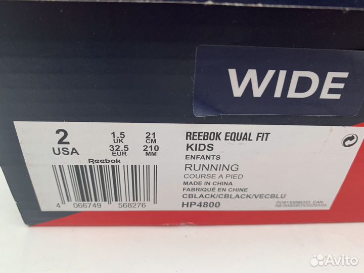 Кроссовки на мальчика,Reebok /eur32,5