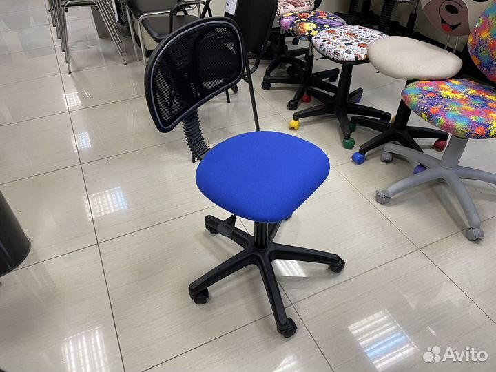 Кресло офисное chairman 250 синее