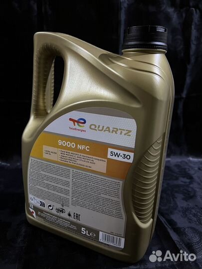 Моторное масло Total Quartz 9000 future NFC 5w-30