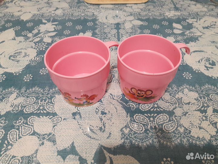 Кружка пластиковая 2 шт
