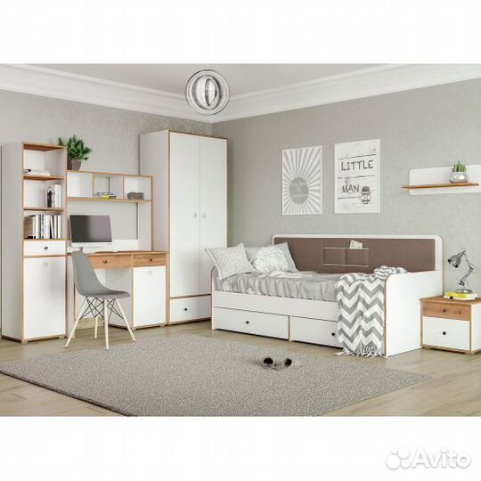 Детская кровать 90 x 200 см с ящиками